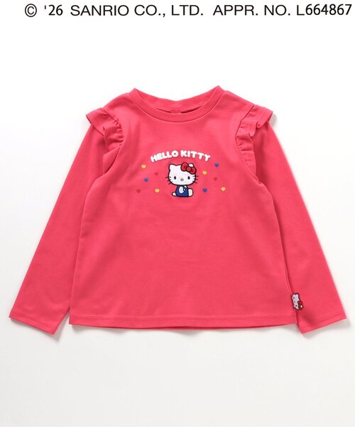Sanrio Kids T-shirt Japanese Man-to-Man Hello Kitty Trainer Long Sleeve 3 Colors 