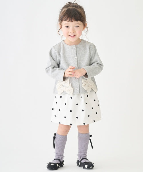 쁘띠메인 키즈 치마 일본 petit main 쁘띠마인 웨스트 개더 미니 스커트 3컬러