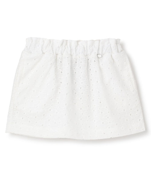 쁘띠메인 키즈 치마 일본 petit main 쁘띠마인 웨스트 개더 미니 스커트 3컬러