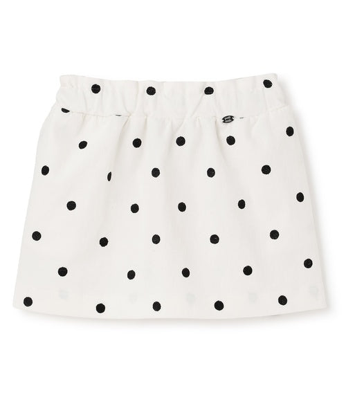쁘띠메인 키즈 치마 일본 petit main 쁘띠마인 웨스트 개더 미니 스커트 3컬러