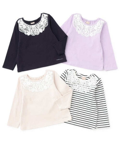 Petit Main Kids Pants Japan Petit Main Toddler Tomo Slim Flare Pants 6 Colors 