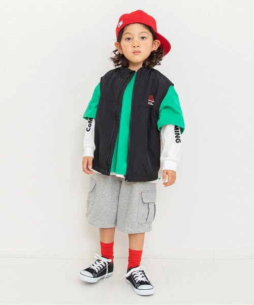 Breeze Kids T-shirt Japanese Toddler Long Sleeve Sesame Street Fur-Free Strainer 5 Colors 