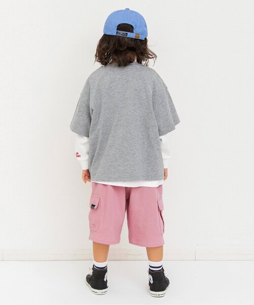 Breeze Kids T-shirt Japanese Toddler Long Sleeve Sesame Street Fur-Free Strainer 5 Colors 