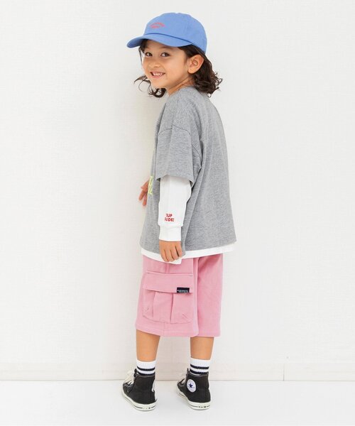 Breeze Kids T-shirt Japanese Toddler Long Sleeve Sesame Street Fur-Free Strainer 5 Colors 