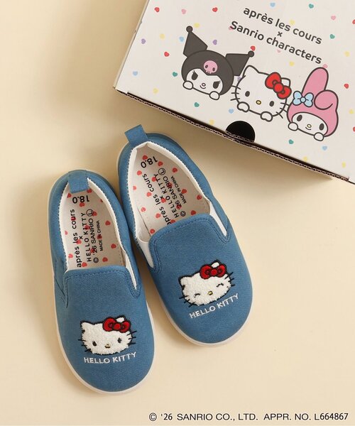 산리오 키즈 신발 일본 SANRIO 운동화 캐릭터즈 슬립온 2컬러