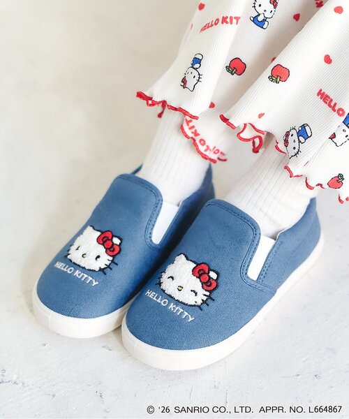 산리오 키즈 신발 일본 SANRIO 운동화 캐릭터즈 슬립온 2컬러