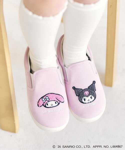 산리오 키즈 신발 일본 SANRIO 운동화 캐릭터즈 슬립온 2컬러