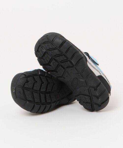 킨 키즈 재스퍼 2 일본 운동화 벨크로 배색 스웨이드 스카이 그레이 스니커즈