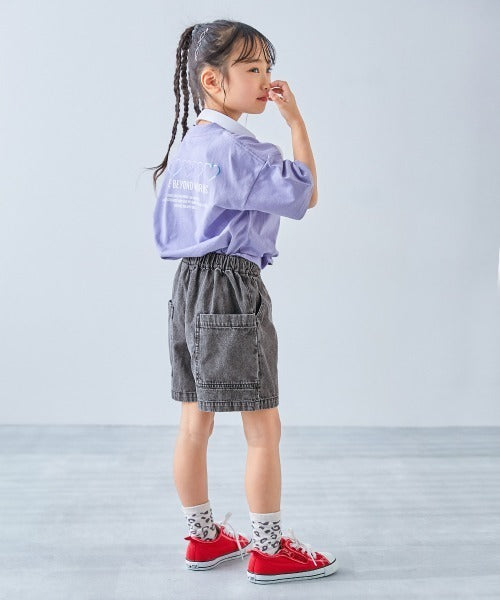 데비록 바지 일본 DEVIROCK 더드 포켓  데님 반바지 3컬러