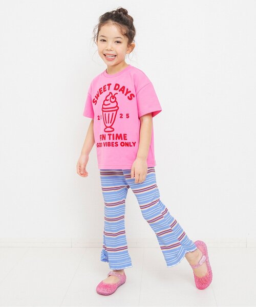 브리즈 키즈 바지 일본 멜로우 리브 플레어 팬츠 4컬러