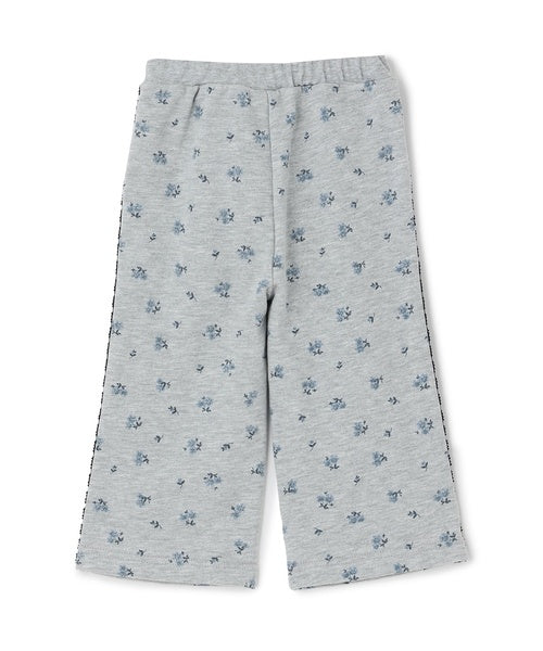 쁘띠메인 키즈 바지 일본 petit main 플라워 스웻 팬츠 2컬러