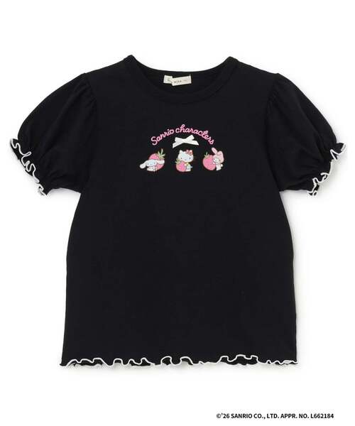 산리오 키즈 티셔츠 일본 SANRIO 캐릭터 헬로키티 딸기 하우스 5컬러