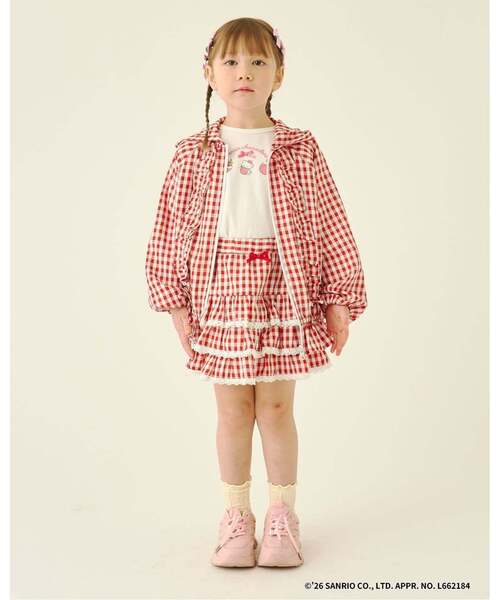 산리오 키즈 티셔츠 일본 SANRIO 캐릭터 헬로키티 딸기 하우스 5컬러