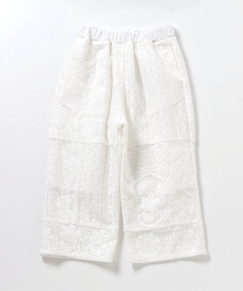 브리즈 키즈 바지 일본 BREEZE 패치 워크 레이스 팬츠 2컬러