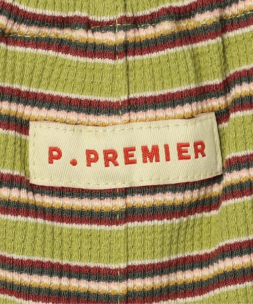 피프리미어 반바지 일본 p.premier 줄무늬 와플 하프 팬츠 4컬러