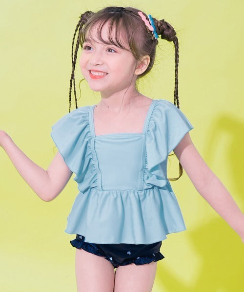 데비록 수영복 일본 DEVIROCK 에라베루 UV컷 볼륨 프릴 9컬러