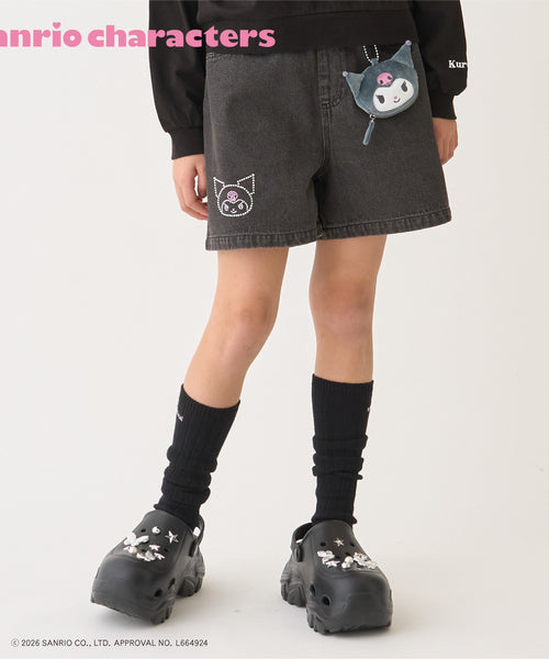 쁘띠메인 바지 일본 쁘띠마인 산리오 캐릭터 데님 반바지 4컬러