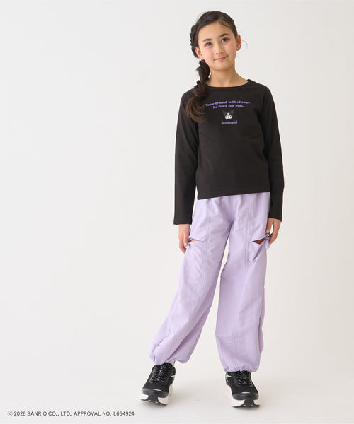 Petit Main Kids Pants Japan Petit Main Toddler Tomo Slim Flare Pants 6 Colors 