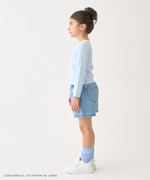 Petit Main Kids Pants Japan Petit Main Toddler Tomo Slim Flare Pants 6 Colors 