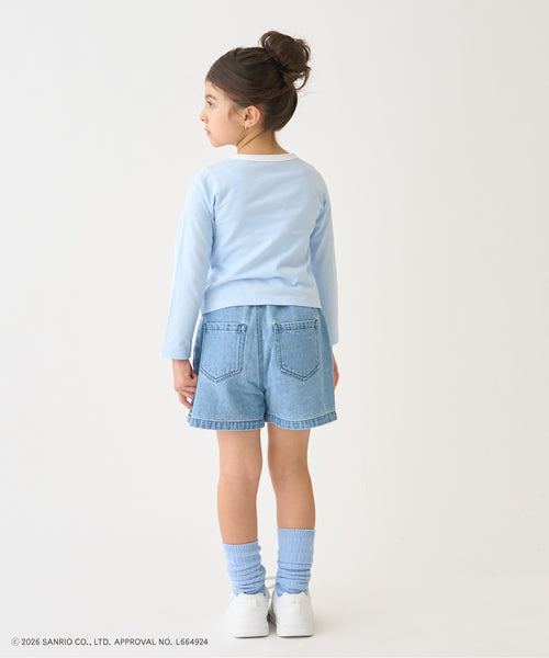 Petit Main Kids Pants Japan Petit Main Toddler Tomo Slim Flare Pants 6 Colors 