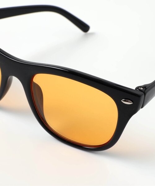 브리즈 선글라스 일본 BREEZE 안경 UV컷 웰링턴 블랙 오렌지