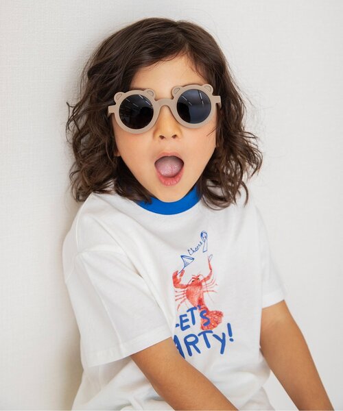 Breeze Kids T-shirt Japanese Toddler Long Sleeve Sesame Street Fur-Free Strainer 5 Colors 