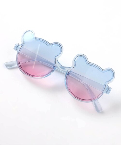 브리즈 선글라스 일본 BREEZE 안경 UV컷 베어 라인 클리어 블루