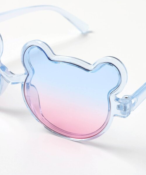 브리즈 선글라스 일본 BREEZE 안경 UV컷 베어 라인 클리어 블루