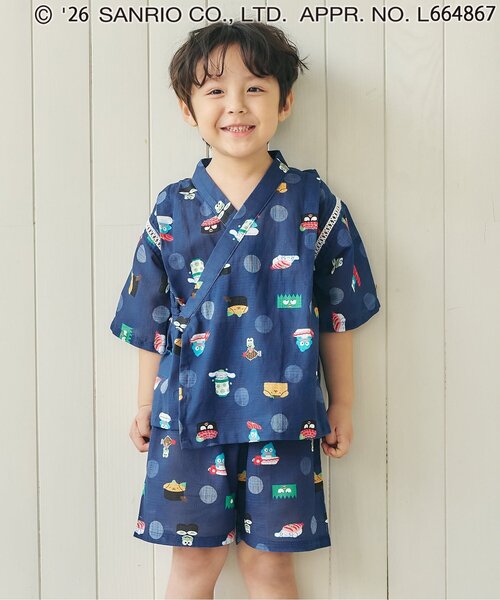 산리오 셋업 일본 SANRIO 캐릭터즈 스시 초밥 모티브 디자인