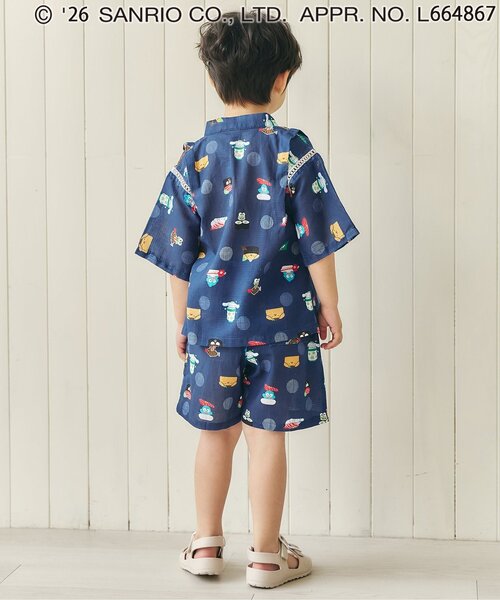 산리오 셋업 일본 SANRIO 캐릭터즈 스시 초밥 모티브 디자인