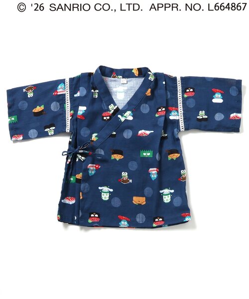 산리오 셋업 일본 SANRIO 캐릭터즈 스시 초밥 모티브 디자인