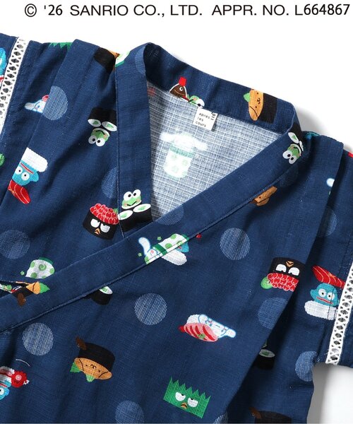 산리오 셋업 일본 SANRIO 캐릭터즈 스시 초밥 모티브 디자인