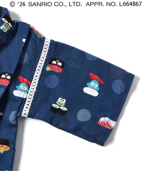 산리오 셋업 일본 SANRIO 캐릭터즈 스시 초밥 모티브 디자인