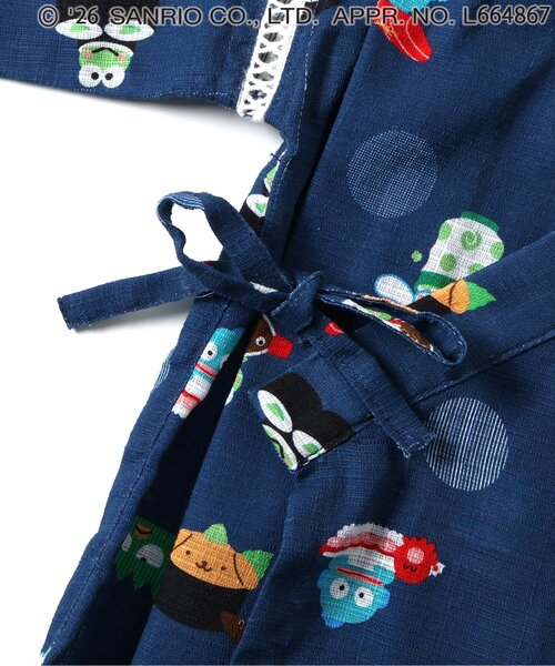 산리오 셋업 일본 SANRIO 캐릭터즈 스시 초밥 모티브 디자인