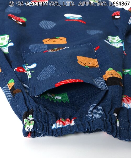 산리오 셋업 일본 SANRIO 캐릭터즈 스시 초밥 모티브 디자인