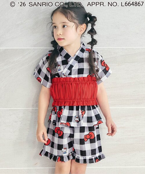 산리오 셋업 일본 SANRIO 캐릭터즈 여아용 유카타 2컬러