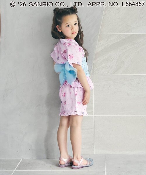 산리오 셋업 일본 SANRIO 캐릭터즈 여아용 유카타 2컬러