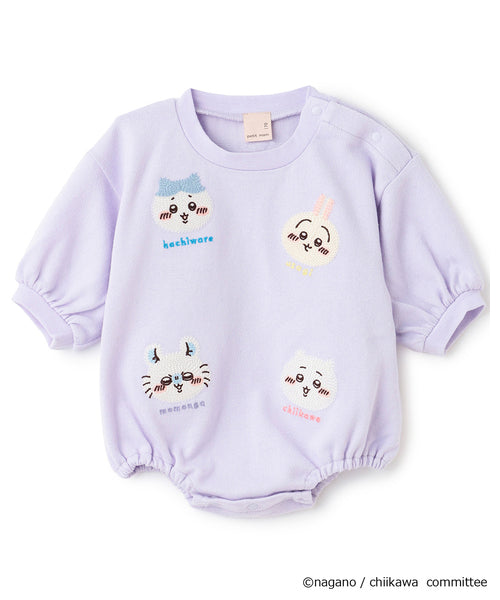 쁘띠메인 바디수트 일본 쁘띠마인 먼작귀 치이카와 자수 아 룸퍼스 3컬러