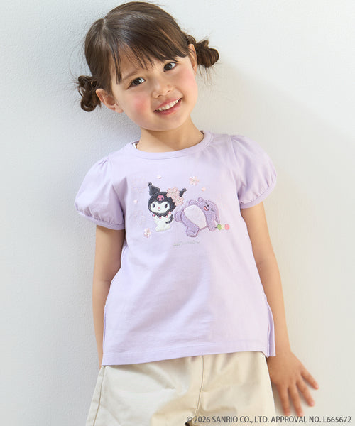쁘띠메인 티셔츠 일본 쁘띠마인 산리오 캐릭터 하나미 반팔티 3컬러
