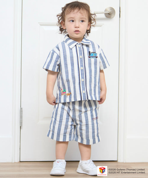 쁘띠메인 바지 일본 쁘띠마인 토마스와 친구들 캐릭터 반바지 3컬러