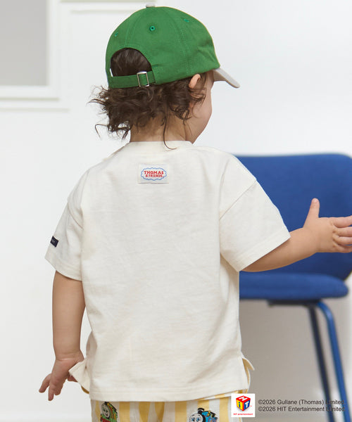 쁘띠메인 티셔츠 일본 쁘띠마인 토마스와 친구들 자수 반팔티 4컬러