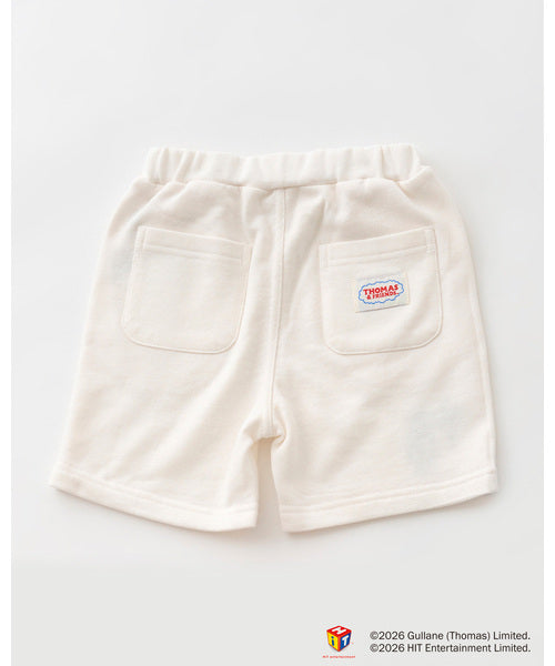 쁘띠메인 바지 일본 쁘띠마인 토마스와 친구들 프린트 자수 반바지 3컬러