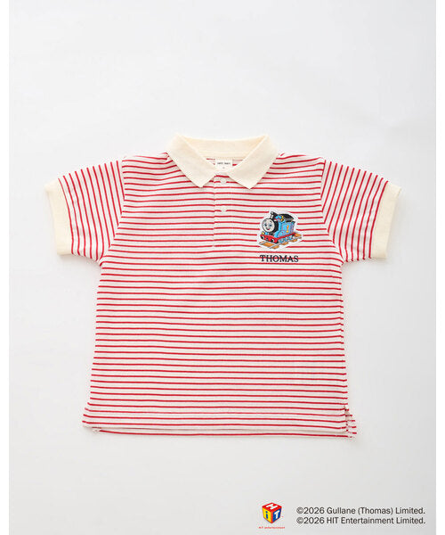 쁘띠메인 티셔츠 일본 쁘띠마인 토마스와 친구들 반팔 폴로 셔츠 2컬러