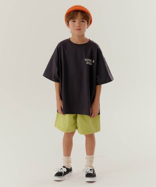 브리즈 바지 일본 BREEZE KUDOZ.B 스티치 배색 하프 반바지 5컬러