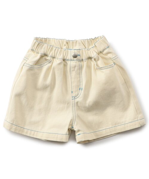 브리즈 바지 일본 BREEZE KUDOZ.B 스티치 배색 하프 반바지 5컬러