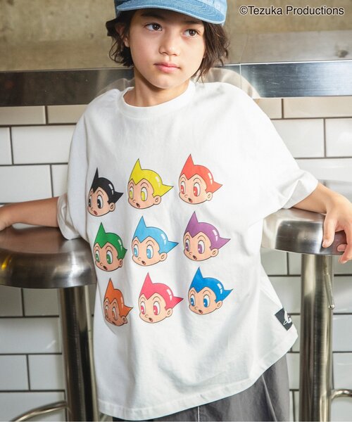 브리즈 티셔츠 일본 BREEZE 철완 아톰 그래픽 반팔티 2컬러