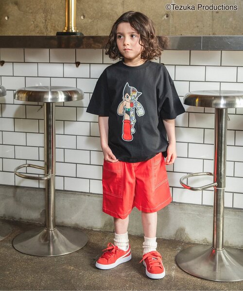 브리즈 티셔츠 일본 BREEZE 철완 아톰 그래픽 반팔티 2컬러