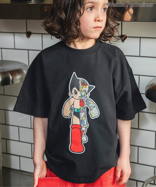 브리즈 티셔츠 일본 BREEZE 철완 아톰 그래픽 반팔티 2컬러