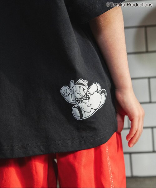 브리즈 티셔츠 일본 BREEZE 철완 아톰 그래픽 반팔티 2컬러