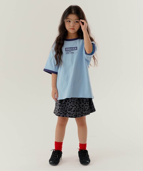 브리즈 티셔츠 일본 BREEZE KUDOZ.B 링거 로고 반팔티 2컬러